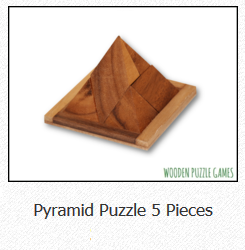 Pyramid Puzzle 5 Pieces